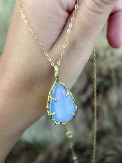 Unicorn Tear Necklace ⋄ Australian Opal