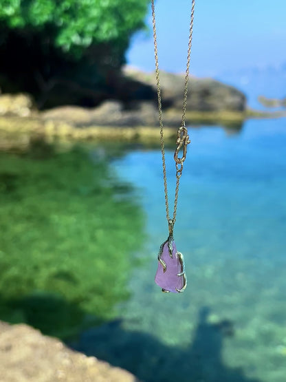 Healing Crystal Pendant ⋄ Rose Quartz