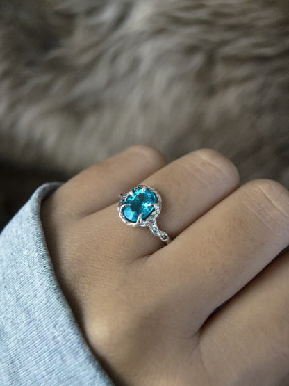 Lagoon Ring ⋄ Apatite ⋄ size 5