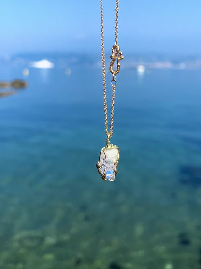Mini Healing Crystal Pendant ⋄ Danburite