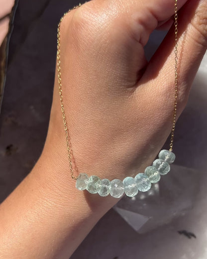 Daughter of the Sea Necklace ⋄ Aquamarine