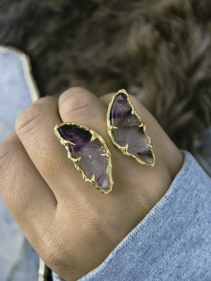 Ever After Butterfly Ring ⋄ Amethyst ⋄ size 5-7
