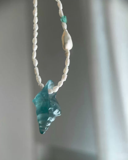 Sereia Necklace ⋄ Teal Fluorite