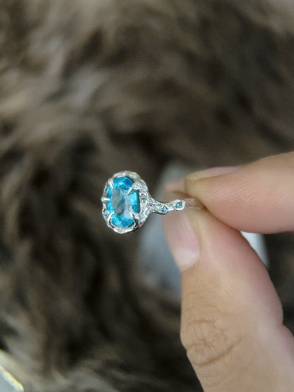 Lagoon Ring ⋄ Apatite ⋄ size 5