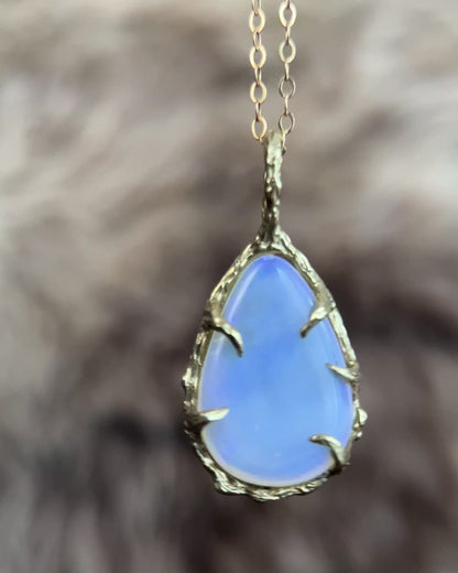 Unicorn Tear Necklace ⋄ Australian Opal