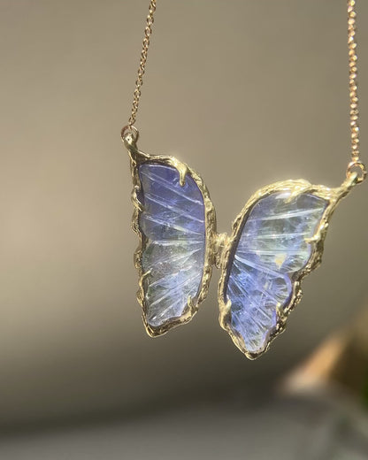 Ever After Butterfly Necklace ⋄ Mermaid Tanzanite